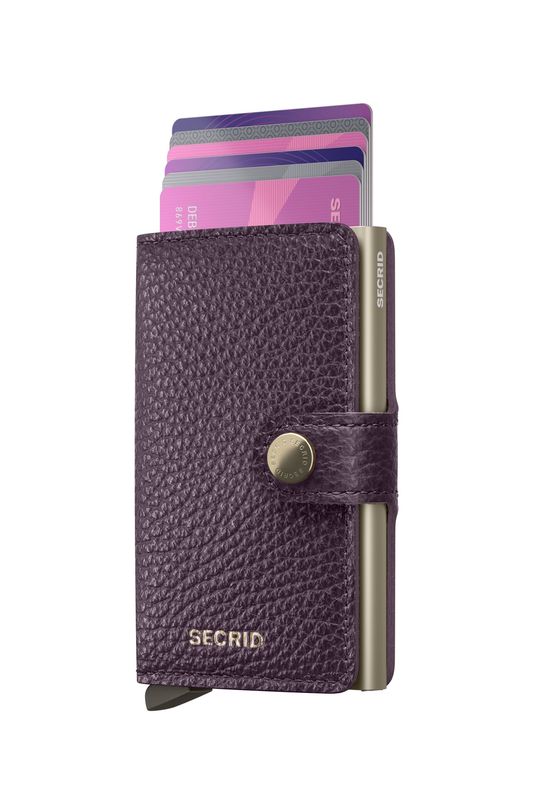 MPe / MINIWALLET - PEBBLE GRAPE