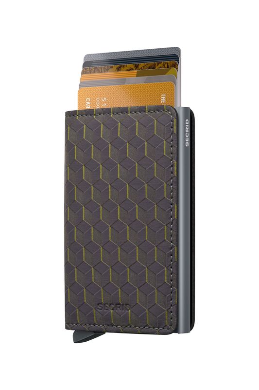 SOp / SLIMWALLET - OPTICAL GREY YELLOW