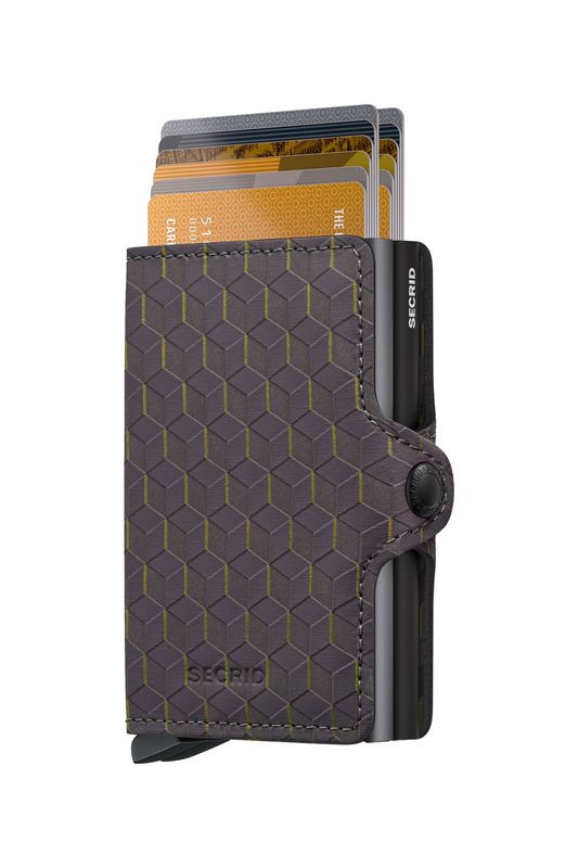 TOp / TWINWALLET - OPTICAL GREY YELLOW