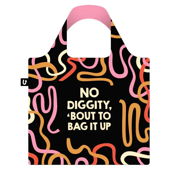 4128 - FOLDABLE TOTE - NO DIGGITY
