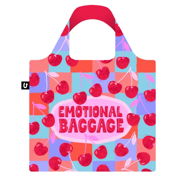 4104 - FOLDABLE TOTE - EMOTIONAL BAGGAGE