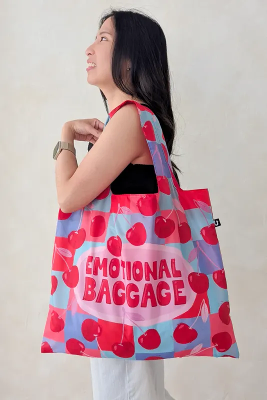 4104 - FOLDABLE TOTE - EMOTIONAL BAGGAGE