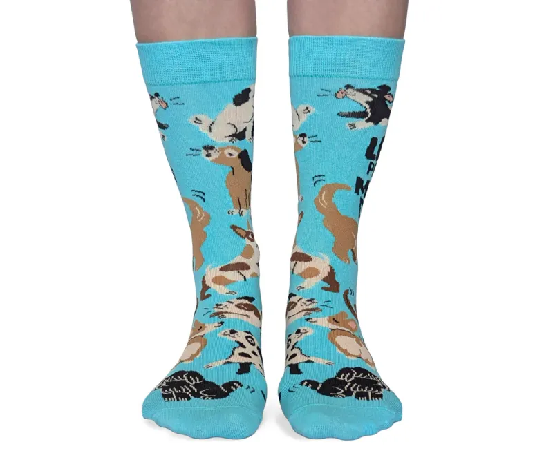 3138 - WOMEN'S SOCKS - MORE DOGS