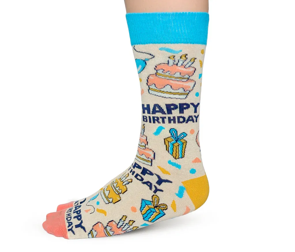 3114 - WOMEN'S SOCKS - HAPPY BIRTHDAY