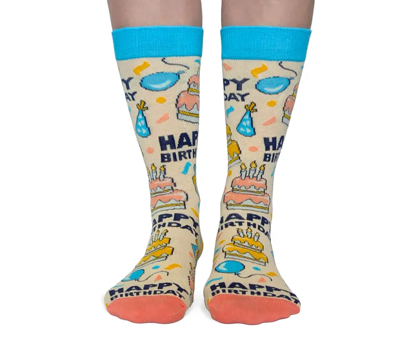 3114 - WOMEN'S SOCKS - HAPPY BIRTHDAY