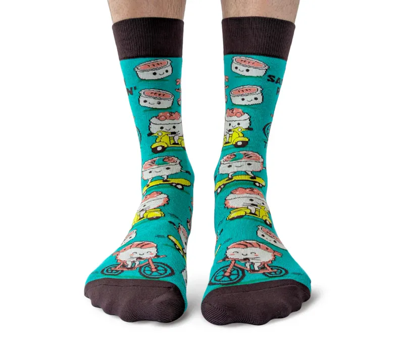 0557 - MEN'S SOCKS - SASHIMI ROLLIN'