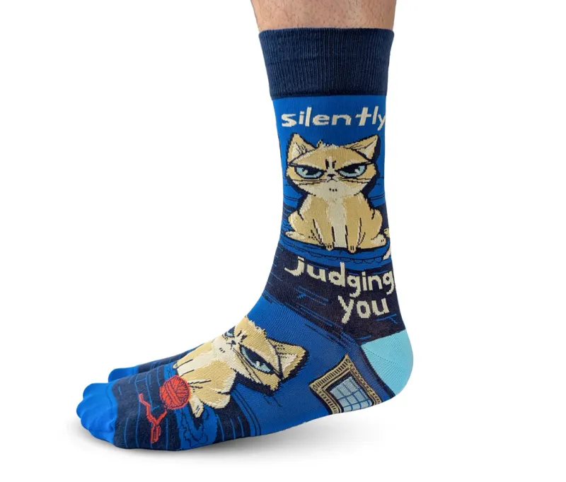 0649 - MEN'S SOCKS - JUDGING YOU