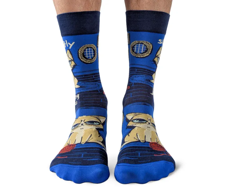 0649 - MEN'S SOCKS - JUDGING YOU