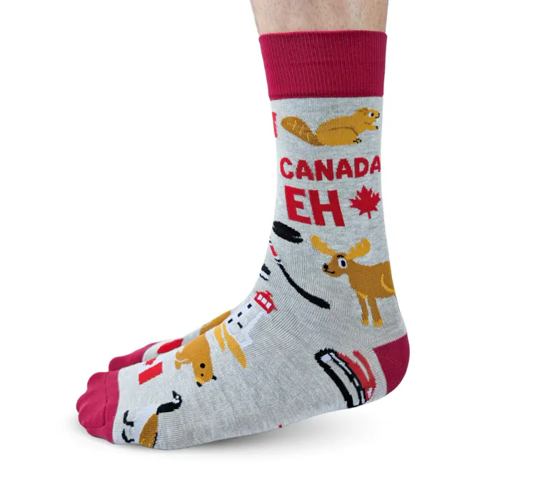 0595 - MEN'S SOCKS - CANADA EH