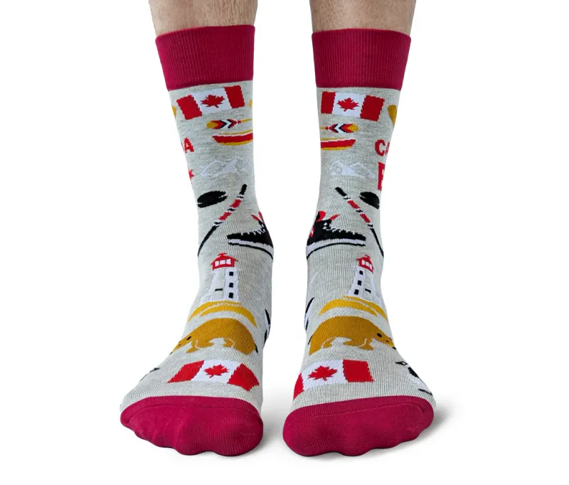 0595 - MEN'S SOCKS - CANADA EH
