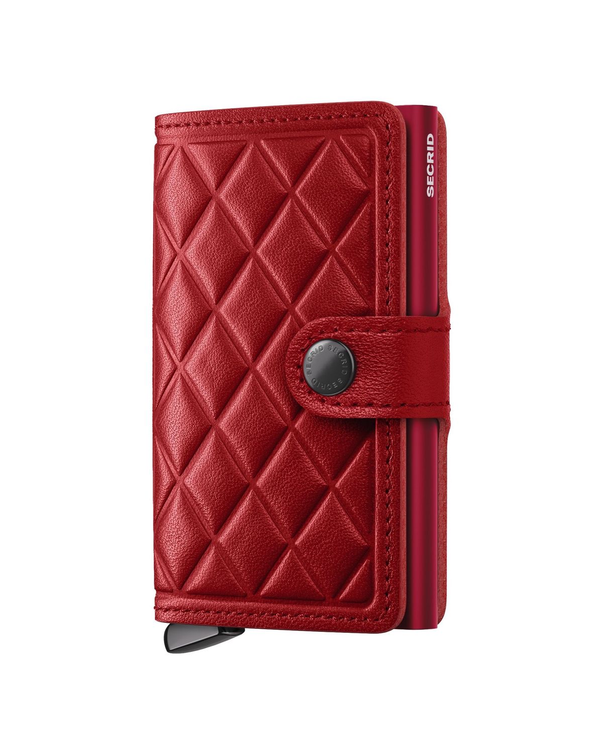 MEd / PREMIUM+ MINIWALLET - EMBOSS DIAMOND RED