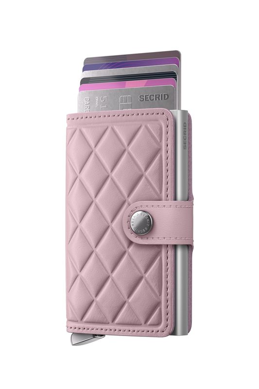 MEd / PREMIUM+ MINIWALLET - EMBOSS DIAMOND ROSE