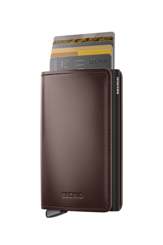 SDu / PREMIUM+ SLIMWALLET - DUSK DARK BROWN