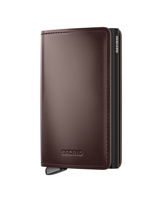 SDu / PREMIUM+ SLIMWALLET - DUSK DARK BROWN