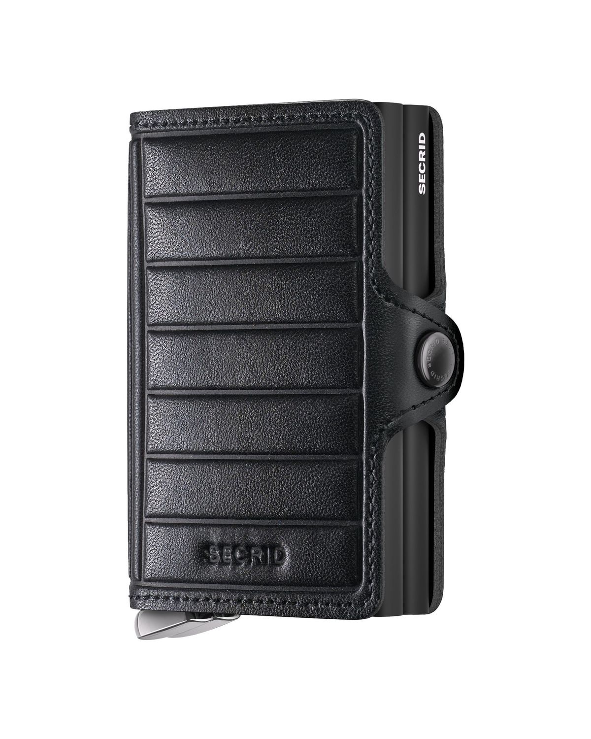 TEl/ PREMIUM+ TWINWALLET - EMBOSS LINES BLACK