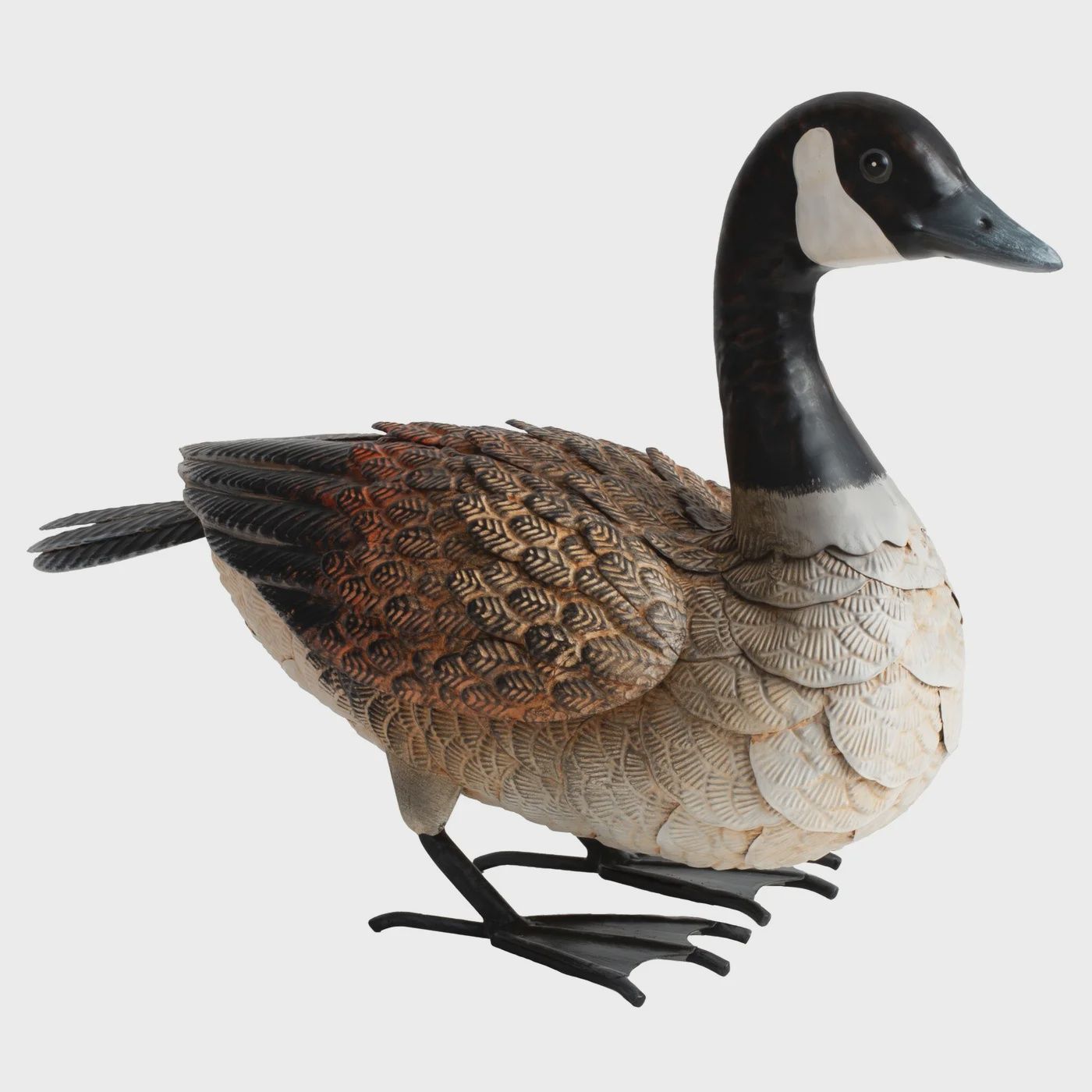 GG9689 - METAL GOOSE 11.6"H