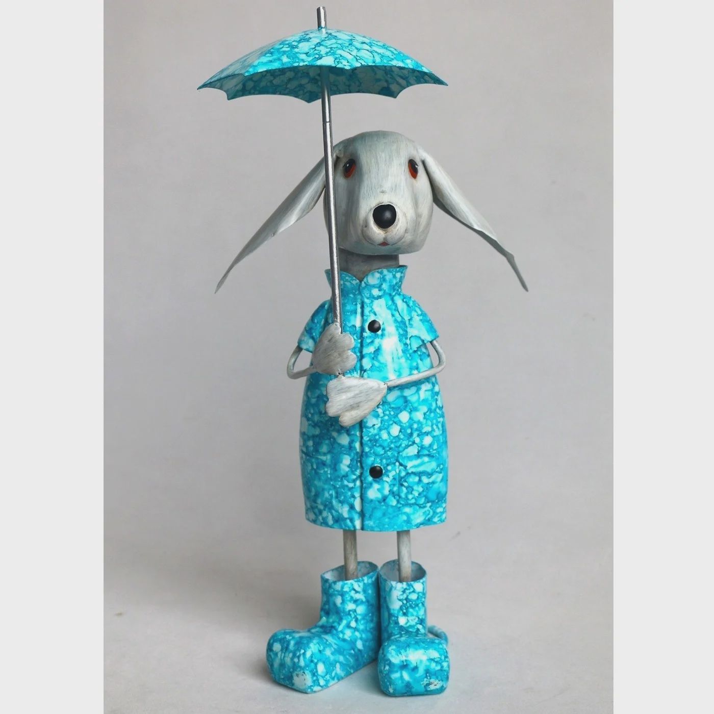 GG9667 - METAL BUNNY 16.1"H