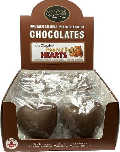 V77510 - CHOCOLATE HEART / PEANUT BUTTER