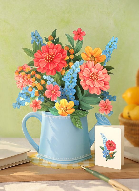 327-7310 - POP-UP FLOWER BOUQUET - SPRINKLE OF SUNSHINE