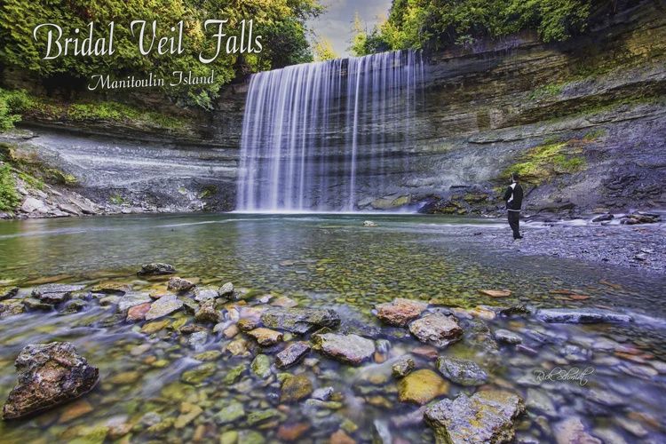 1000 PC - 449 - PUZZLE - BRIDAL VEIL FALLS