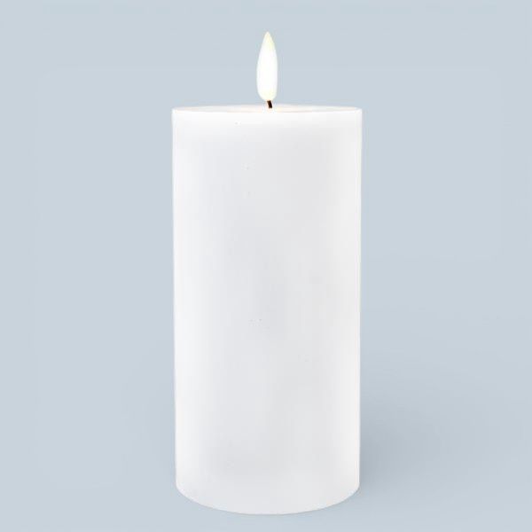 GE5006 - LED PILLAR CANDLE - 6"