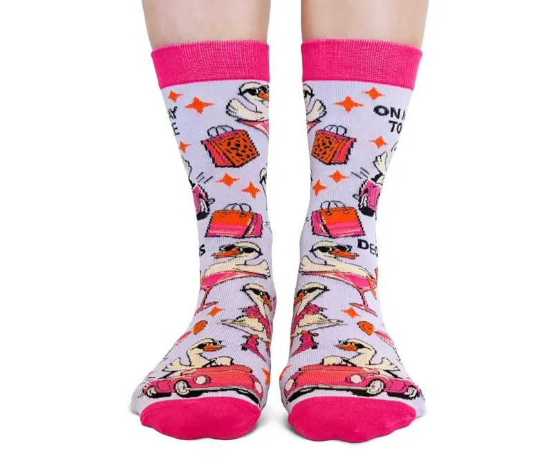 3237 - WOMEN'S SOCKS - BAD DECISIONS