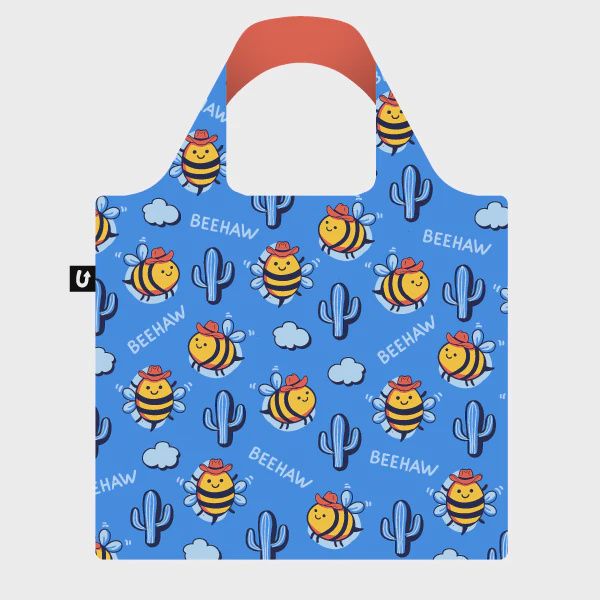 4166 - FOLDABLE TOTE - BEE-HAW