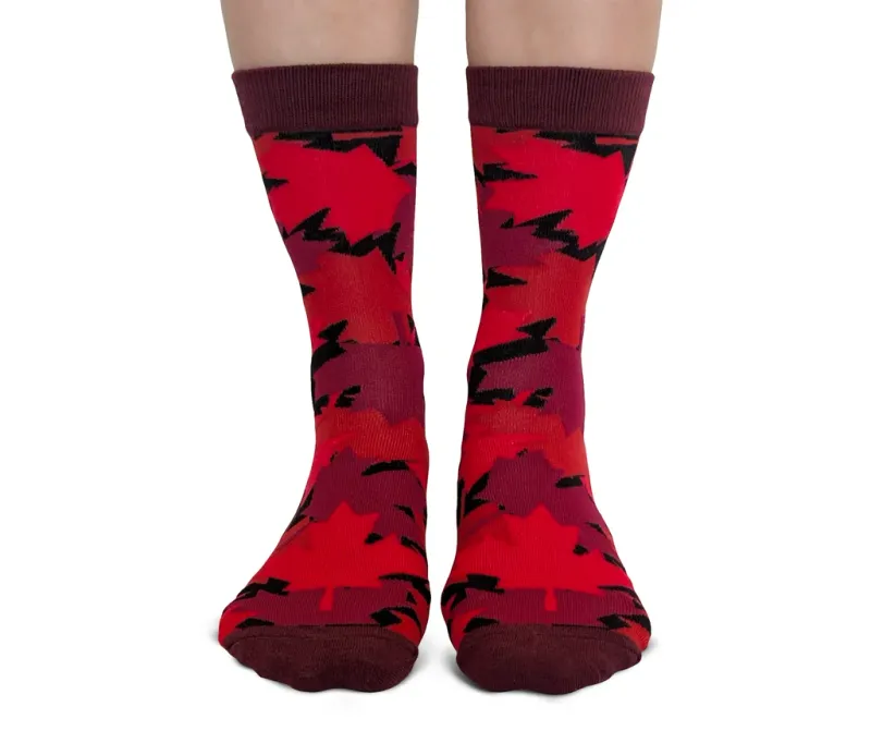 5330 - WOMEN'S SOCKS - MAPLE LEAF