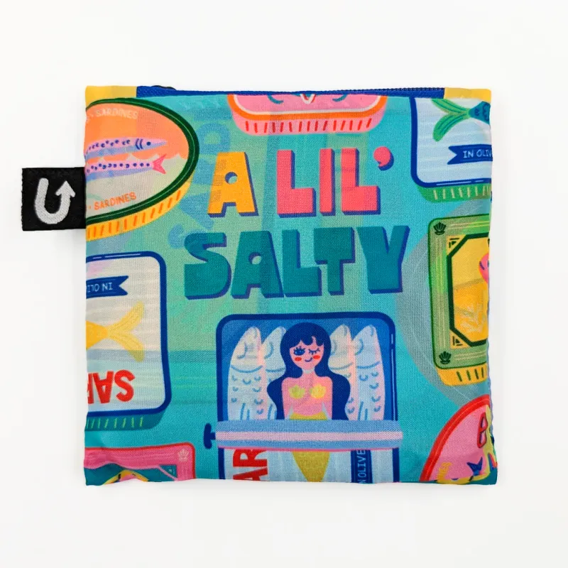 4142 - FOLDABLE TOTE - LIL' SALTY