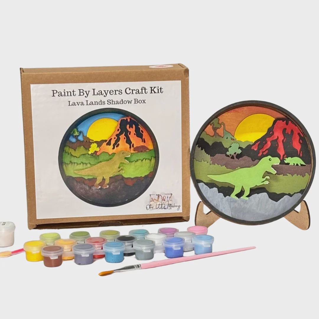 SB0059 - SHADOW BOX - LAVA LANDS