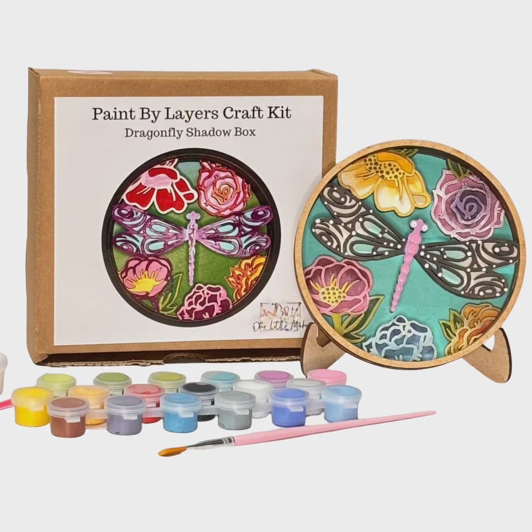 SB0006 - SHADOW BOX - DRAGONFLY