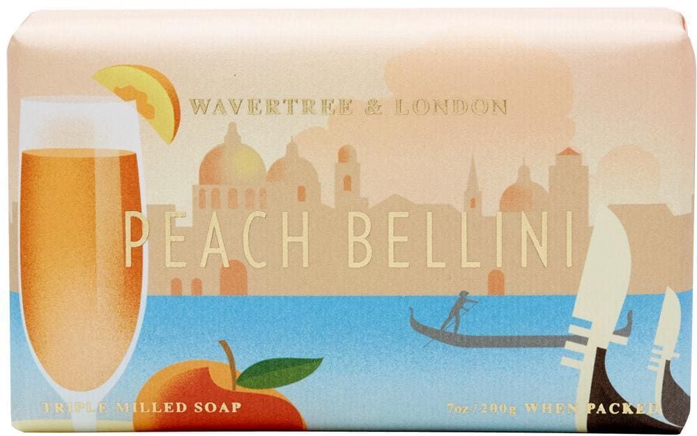 3256-WL-49 - LUXURIOUS SOAP BAR - PEACH BELLINI