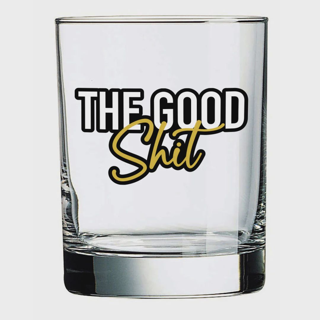 101-020 - WHISKEY GLASS - DON'T TAKE ADVICE