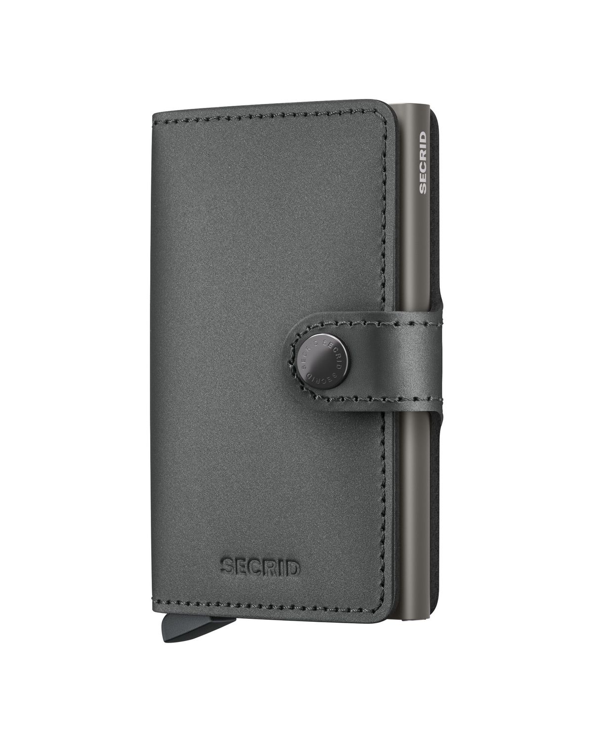 MMS / MINIWALLET - MATTE SATIN STEEL