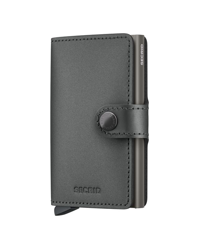 MMS / MINIWALLET - MATTE SATIN STEEL