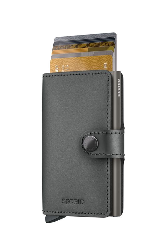 MMS / MINIWALLET - MATTE SATIN STEEL