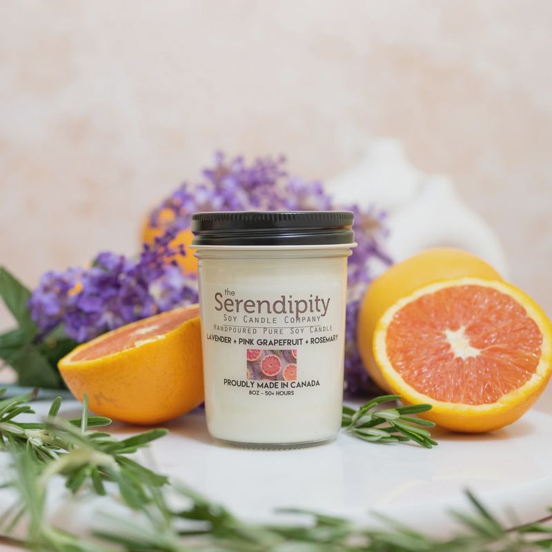 16OZ LAVENDER, GRAPEFRUIT + ROSEMARY