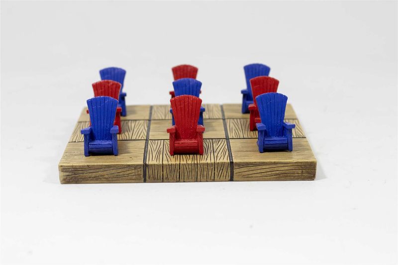 ARS70DS - MUSKOKA CHAIRS TIC TAC TOE