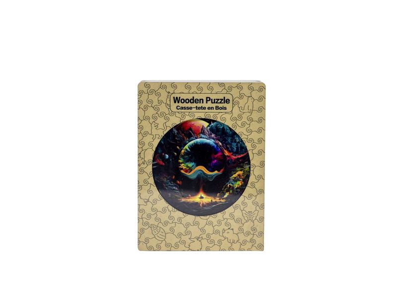 MES18 - WOODEN PUZZLE - MAJESTIC MOUNTAINS - 181 PIECES