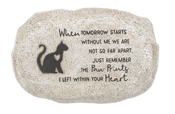 ME190774 - BEREAVEMENT CAT MEMORY STONE