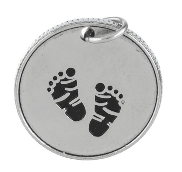 ER72786 - POCKET CHARM - BEST WISHES FOR BABY