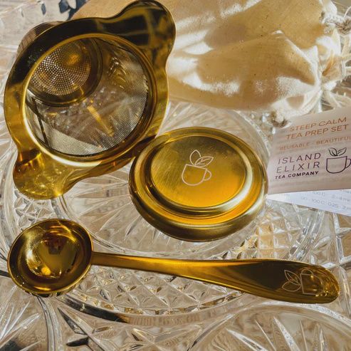 STEEP CALM PREP SET - INFUSER / LID / SPOON