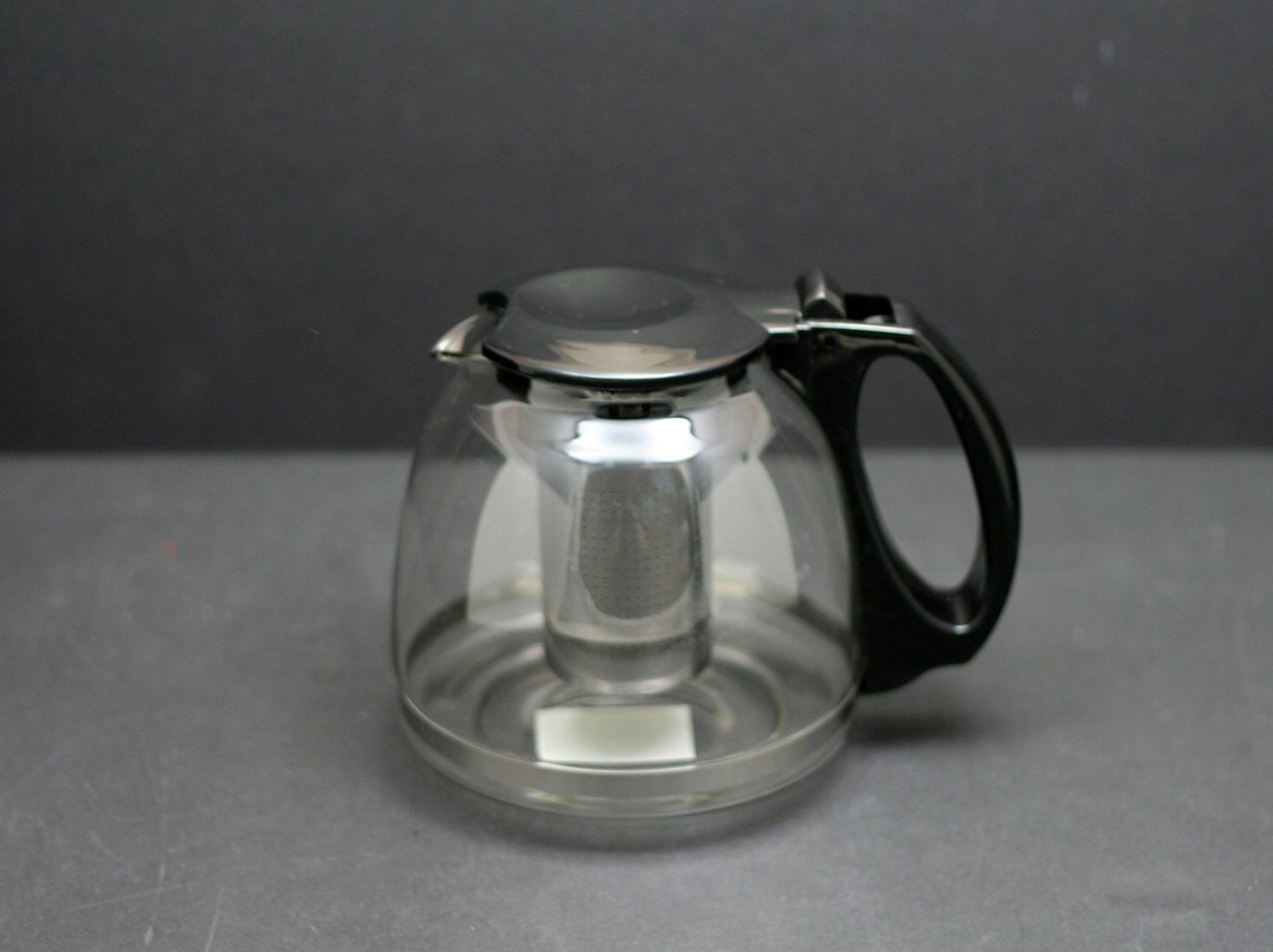 IT1032 - GLASS TEA POT / STAINLESS STEEL INFUSER - 1250ML