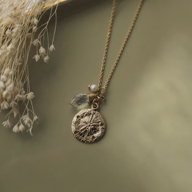 NECKLACE - SAND DOLLAR