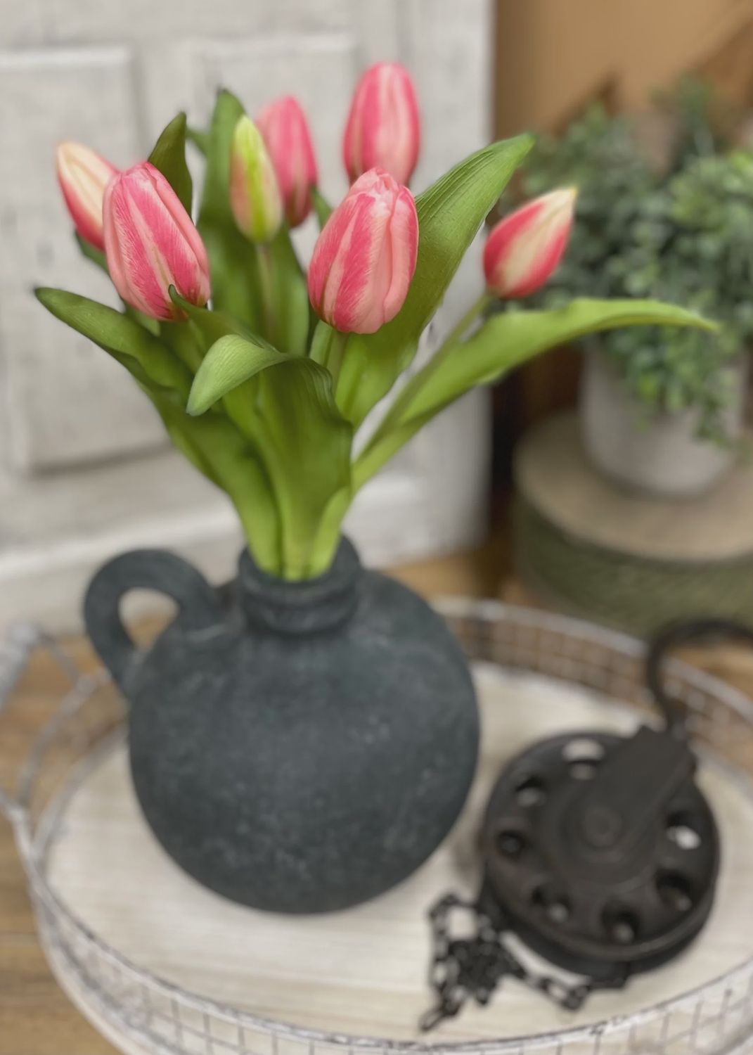 12" FRESH TOUCH TULIP BUNDLE - COTTON CANDY PINK  FORMOSA