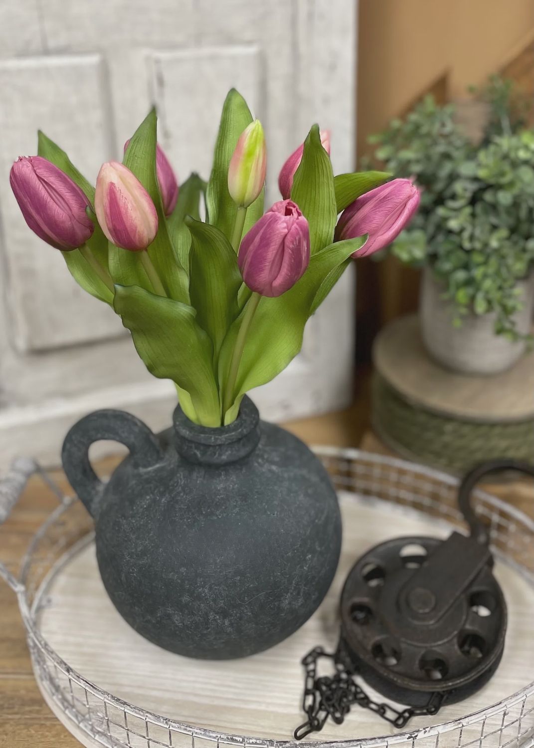 12" FRESH TOUCH TULIP BUNDLE - LIGHT PLUM FORMOSA