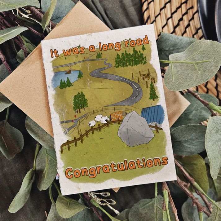 grats004 - IT WAS A LONG ROAD / CONGRATULATIONS