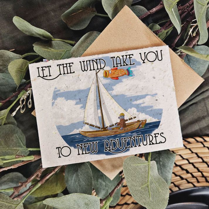 all009 - LET THE WIND TAKE YOU TO NEW ADVENTURES / ALL OCCASION