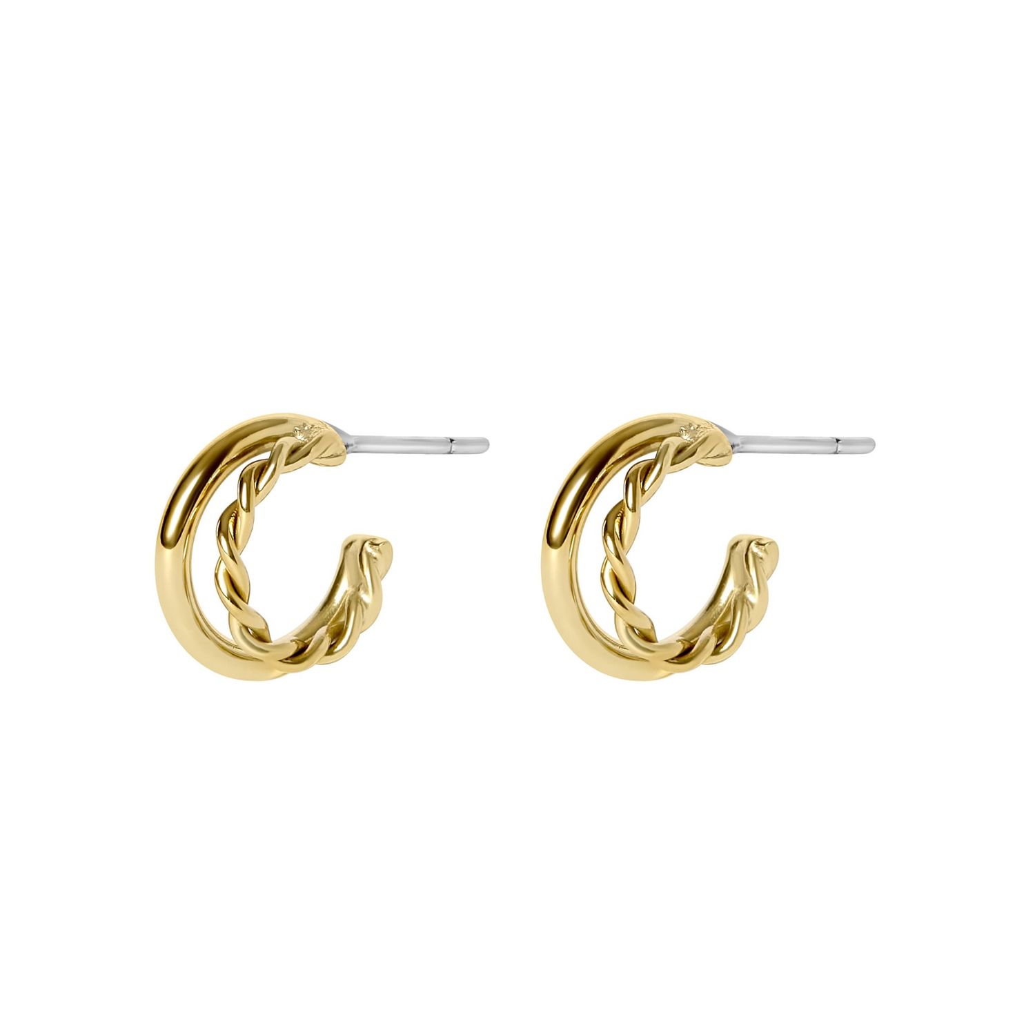 E206-23  - EARRINGS / ADINA, FINISH: GOLD