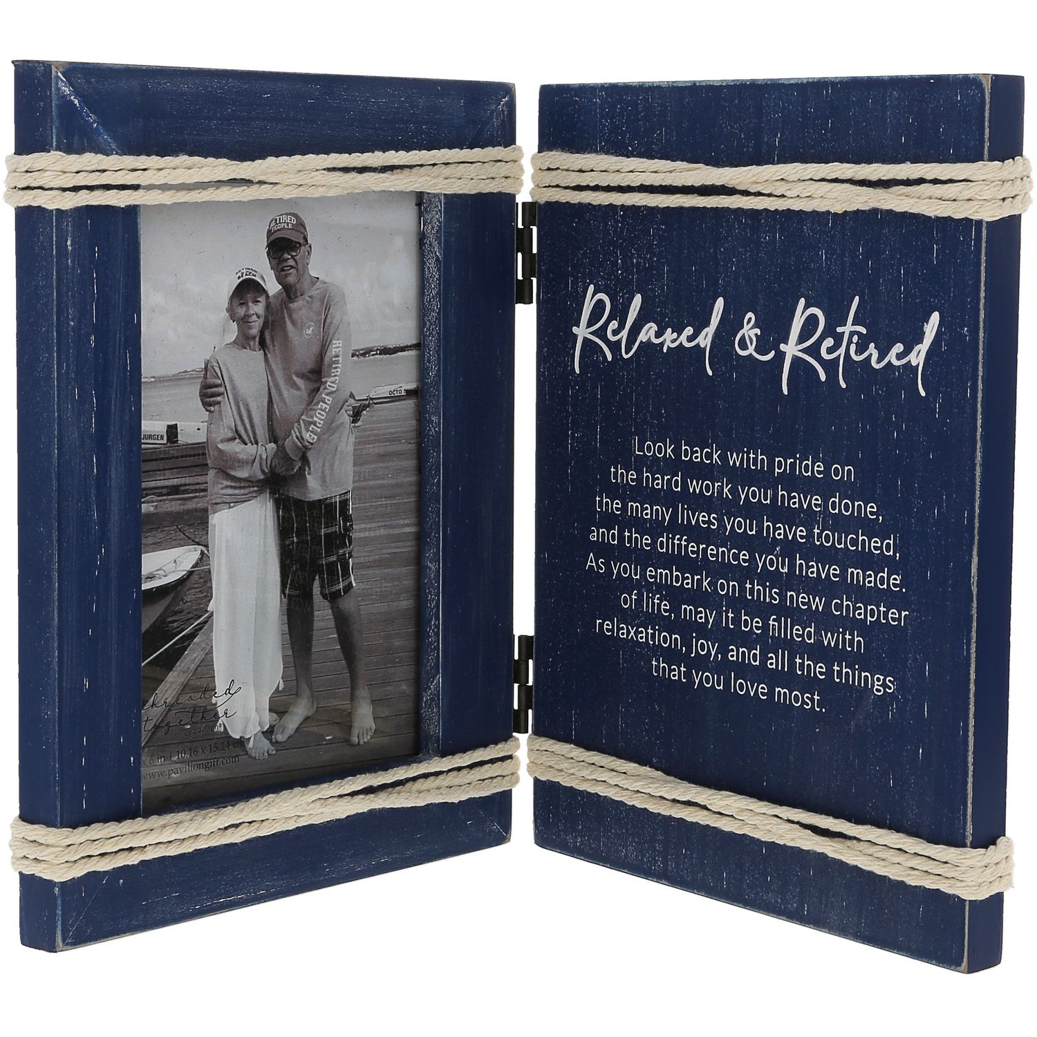 51139 - RELAXED &amp; RETIRED - HINGED SENTIMENT FRAME